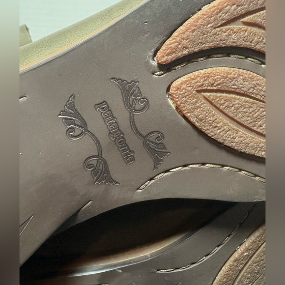 PATAGONIA Addie Peat Brown Leather Suede Boots - Picture 7 of 8